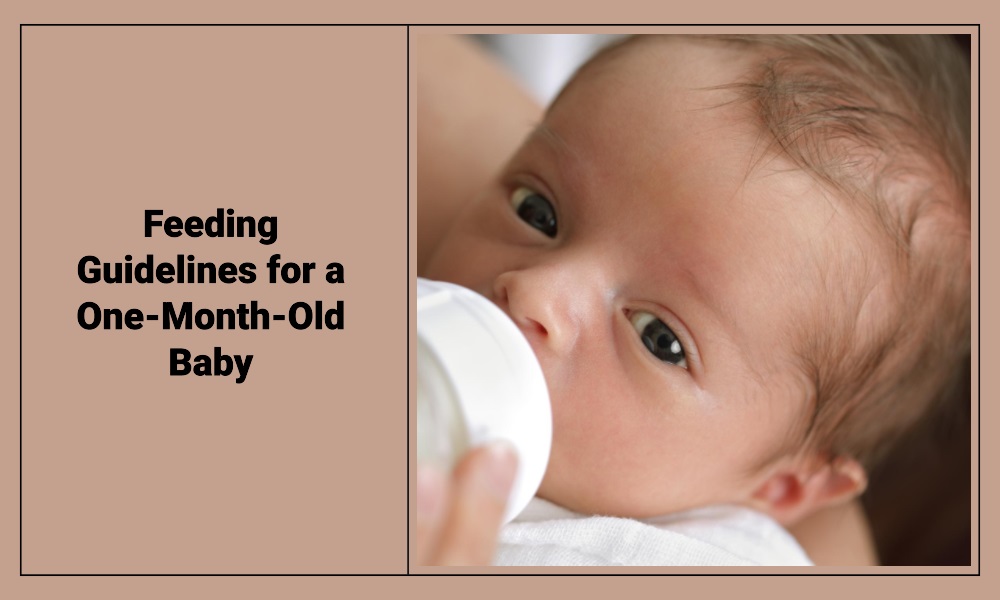 How Much Should a 1 Month Old Eat Healthy B Daily